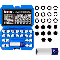 JEUCLEL kit front view showing all pieces and easy identification benefit