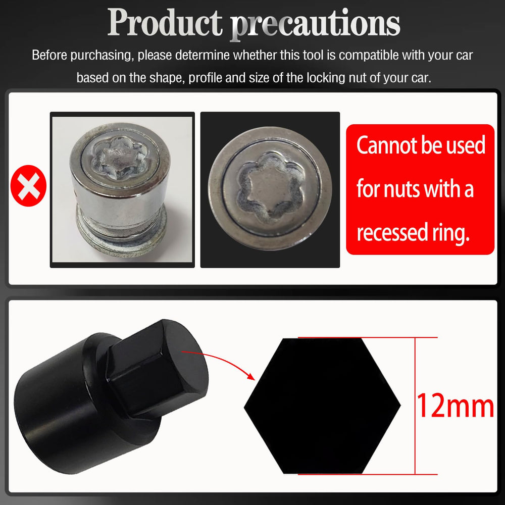 JEUCLEL labeled diagram of screw profile to help buyers confirm exact fit