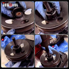 JEUCLEL puller jaws close-up showing grip surface and secure fit