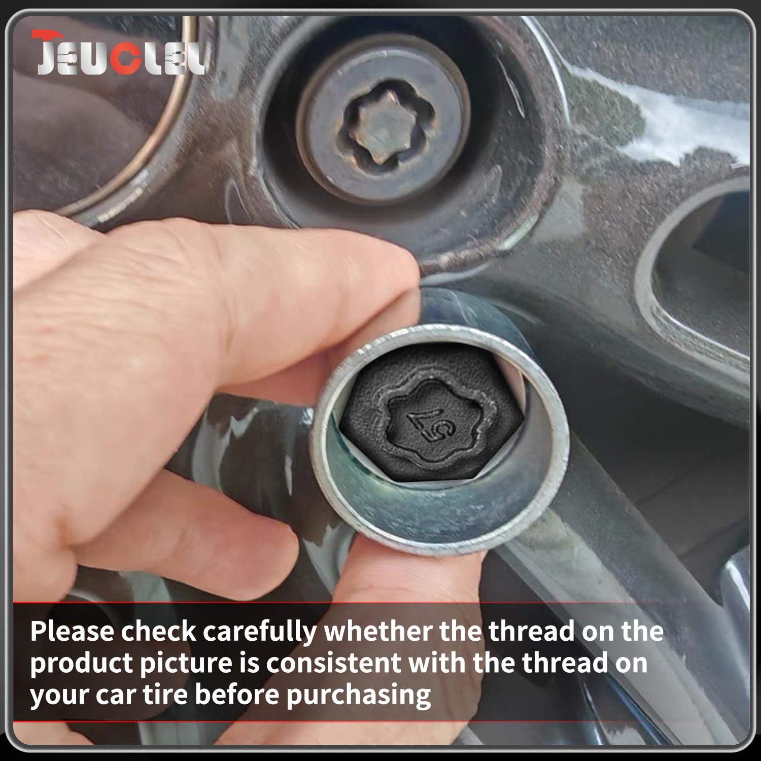 JEUCLEL single socket detail showing corrosion-resistant finish and fit