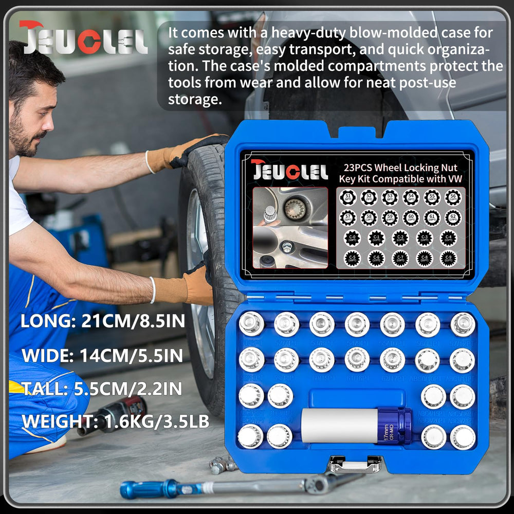 JEUCLEL metal finish close-up showing rust-resistant durability