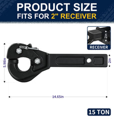 JEXTRA locking pin detail highlighting secure connection and anti-loss benefit