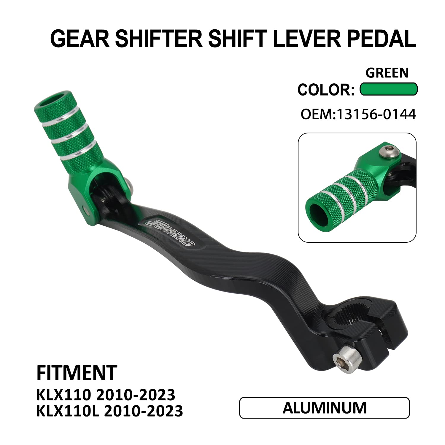 JFG RACING installed on trail bike in action showing rugged-use benefit