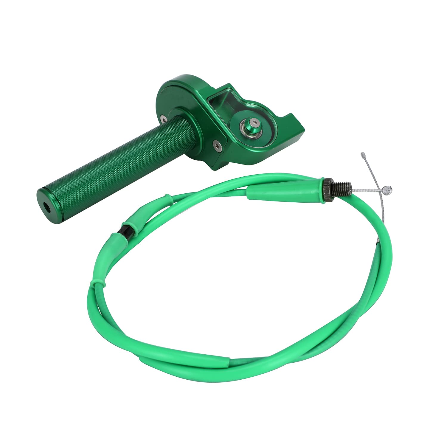 JFG RACING throttle assembly laid out with cable showing included components