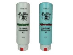 JFJ Easy Pro front view of both 12oz bottles showing labels and compatibility benefits