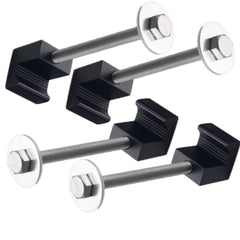 JGR close-up of aluminum J-hook clamp highlighting larger gripping area