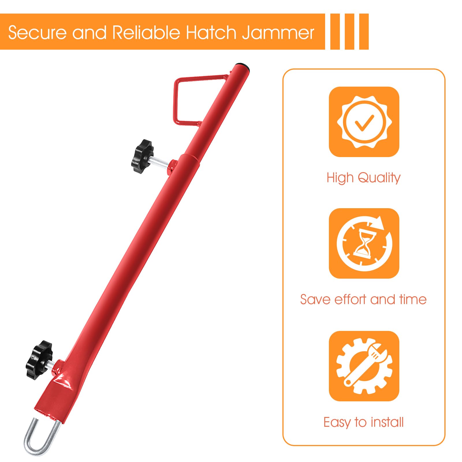 JIANBENKJ telescoping section detail showing adjustable length benefit