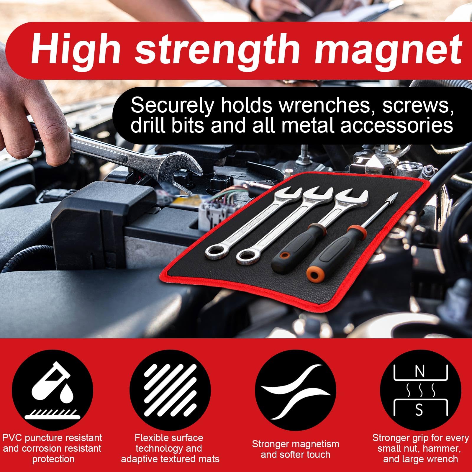 JIANGGX small mat containing screws and bolts to prevent loss