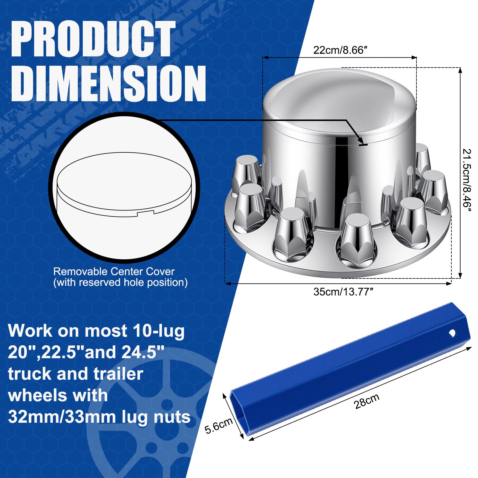 JiiinMiiin close-up mirror finish on ABS cover showing shine and scratch resistance