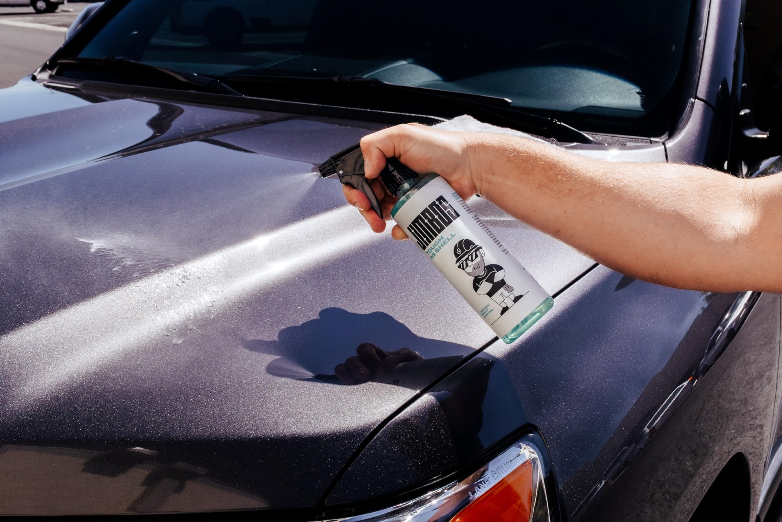 JIMBO'S wheel and tire detail highlighting grime resistance