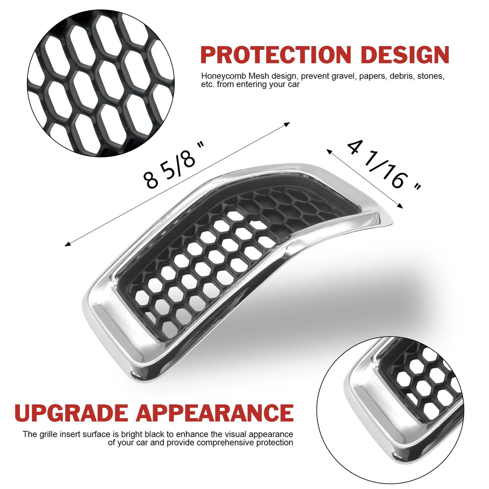 JINCHEN close-up of honeycomb mesh showing durable pattern and debris protection benefit