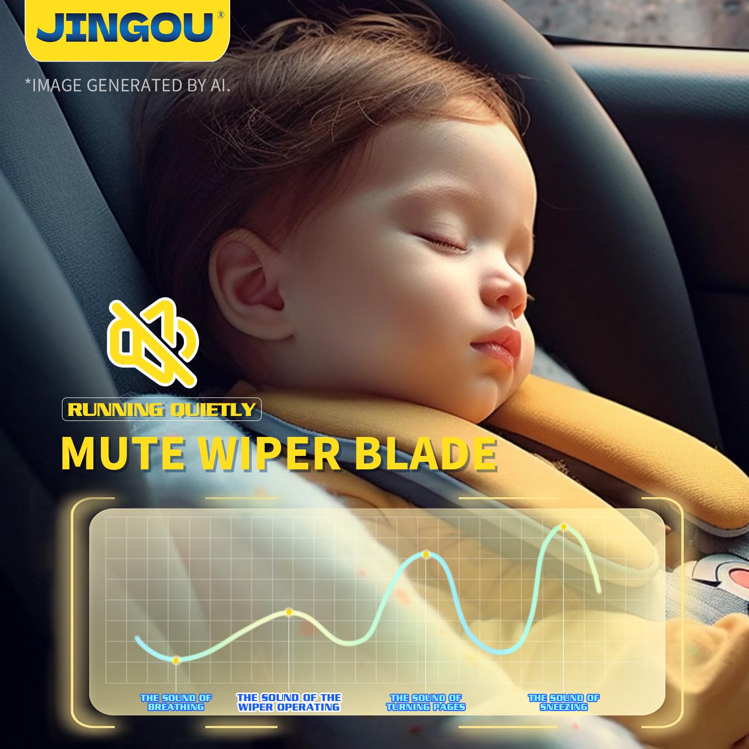 JINGOU adapter and hook-detail highlighting tool-free, secure installation