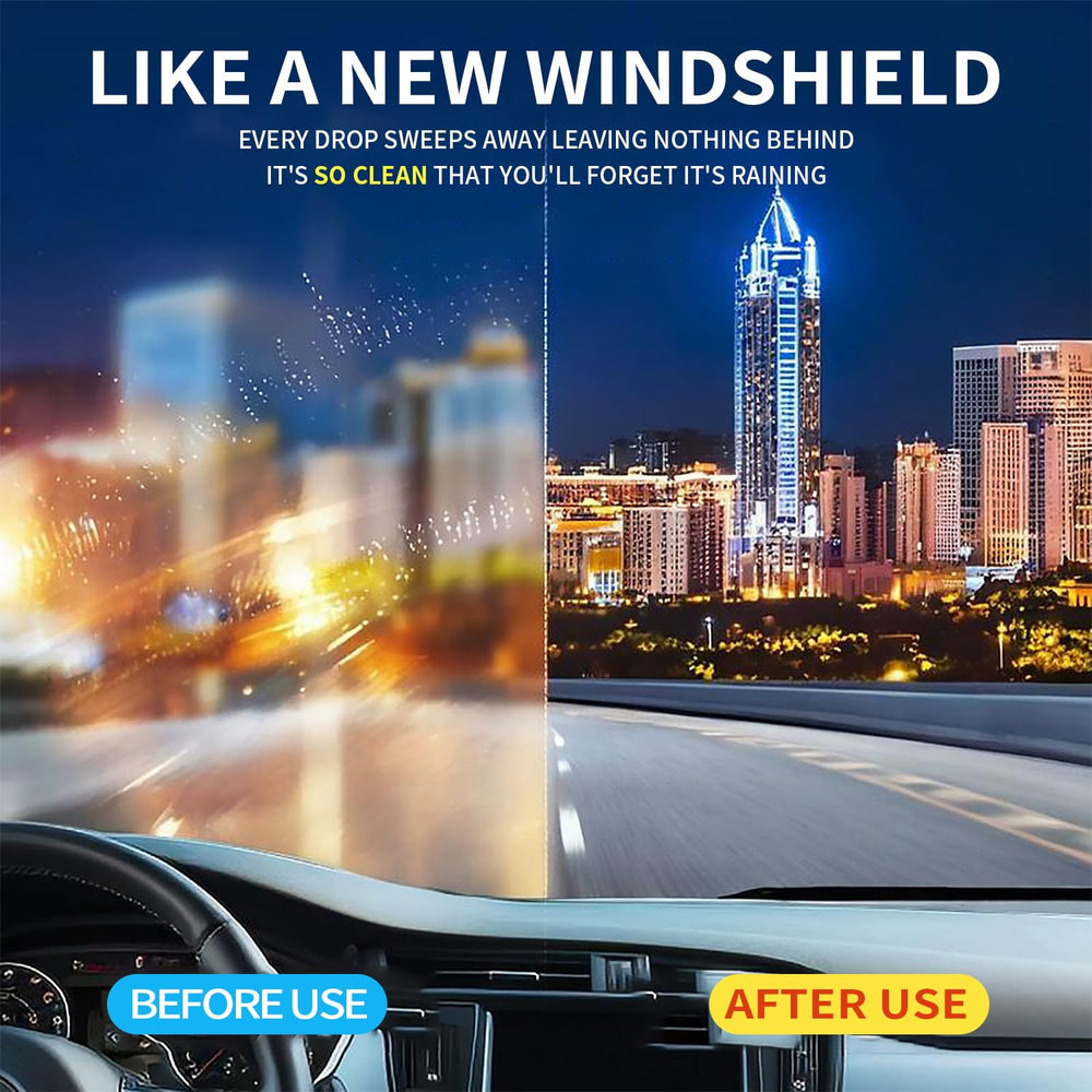 JINGOU driver-side 26 inch blade installed restoring clear windshield view