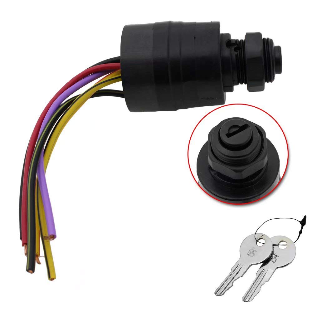 jinyi ignition switch installed in side mount control box, straightforward fitment