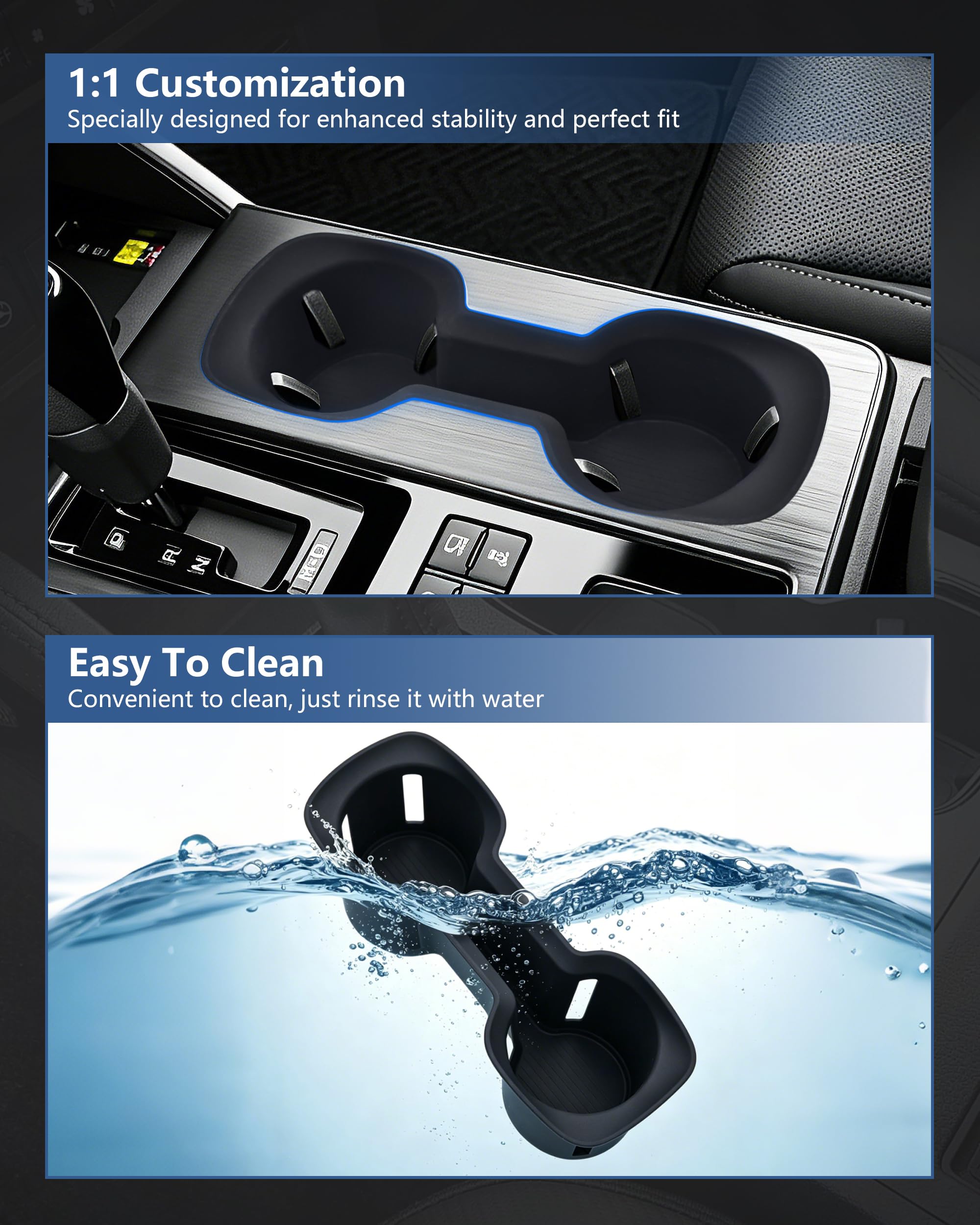 JJMY rim detail protecting factory console from scratches and scuffs
