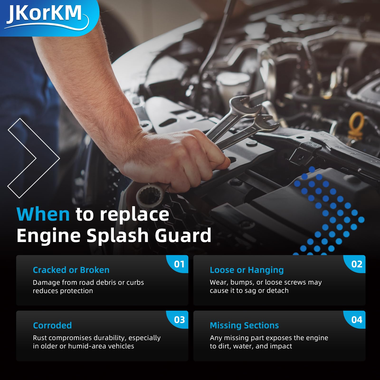 JkorkM installed on Civic in driveway showing road-ready, factory-style finish