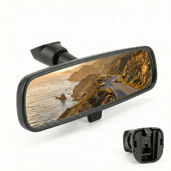 JLCunsola front mirror showing clean reflection and OEM styling for easy replacement