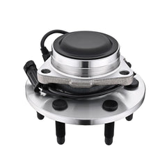 JLEO front hub assembly front view showing secure fit and durability