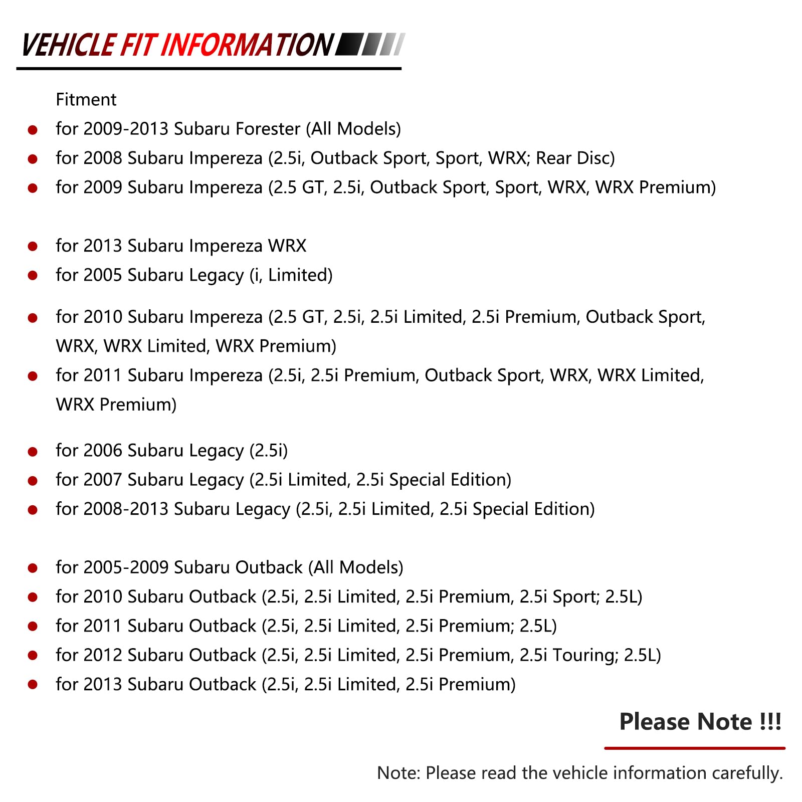 JLEO rear pads packaging illustrating complete axle replacement benefit