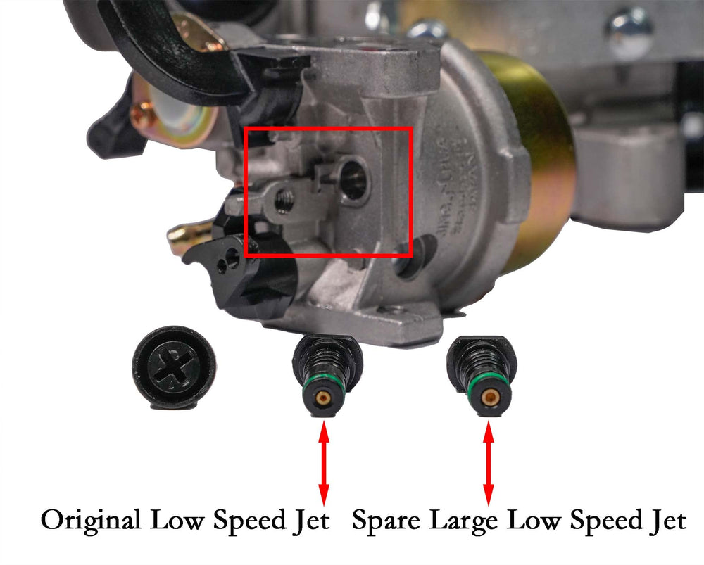 JMCHstore carburetor horizontal fuel outlet closeup ensuring steady fuel flow