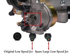 JMCHstore carburetor horizontal fuel outlet closeup ensuring steady fuel flow