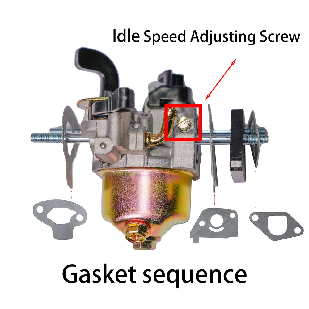 JMCHstore carburetor installed on mini bike demonstrating direct-fit upgrade
