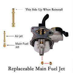 JMCHstore carburetor top throttle detail showing throttle spring for smooth control