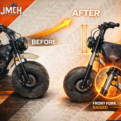 JMCHstore preload collar detail demonstrating easy adjustment for firmer ride
