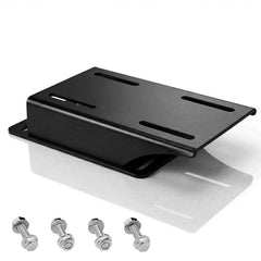 JMCHstore front view of riser plate showing bolt pattern and fit benefit