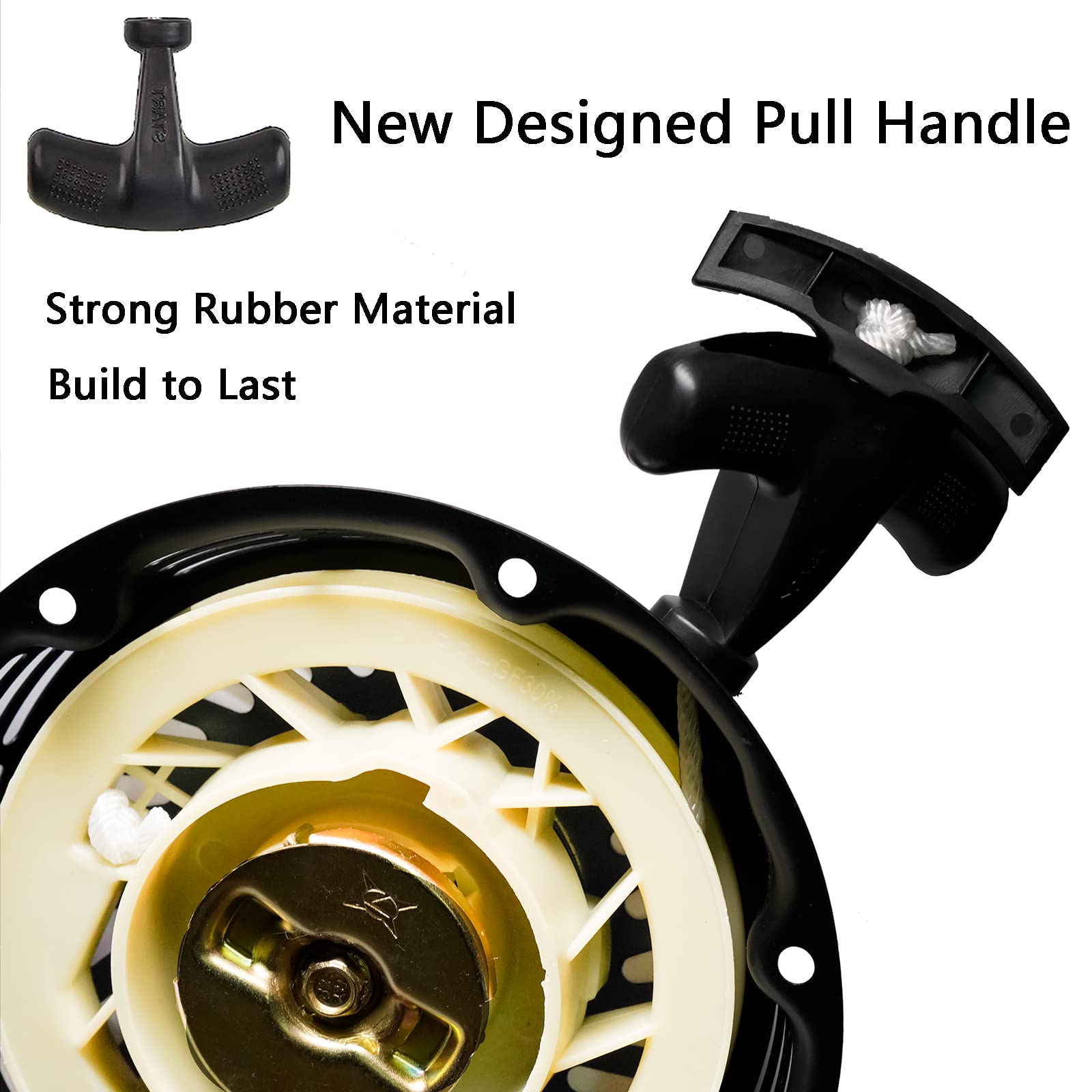JMCHstore starter mounted on Predator 212 engine showing compatibility benefit