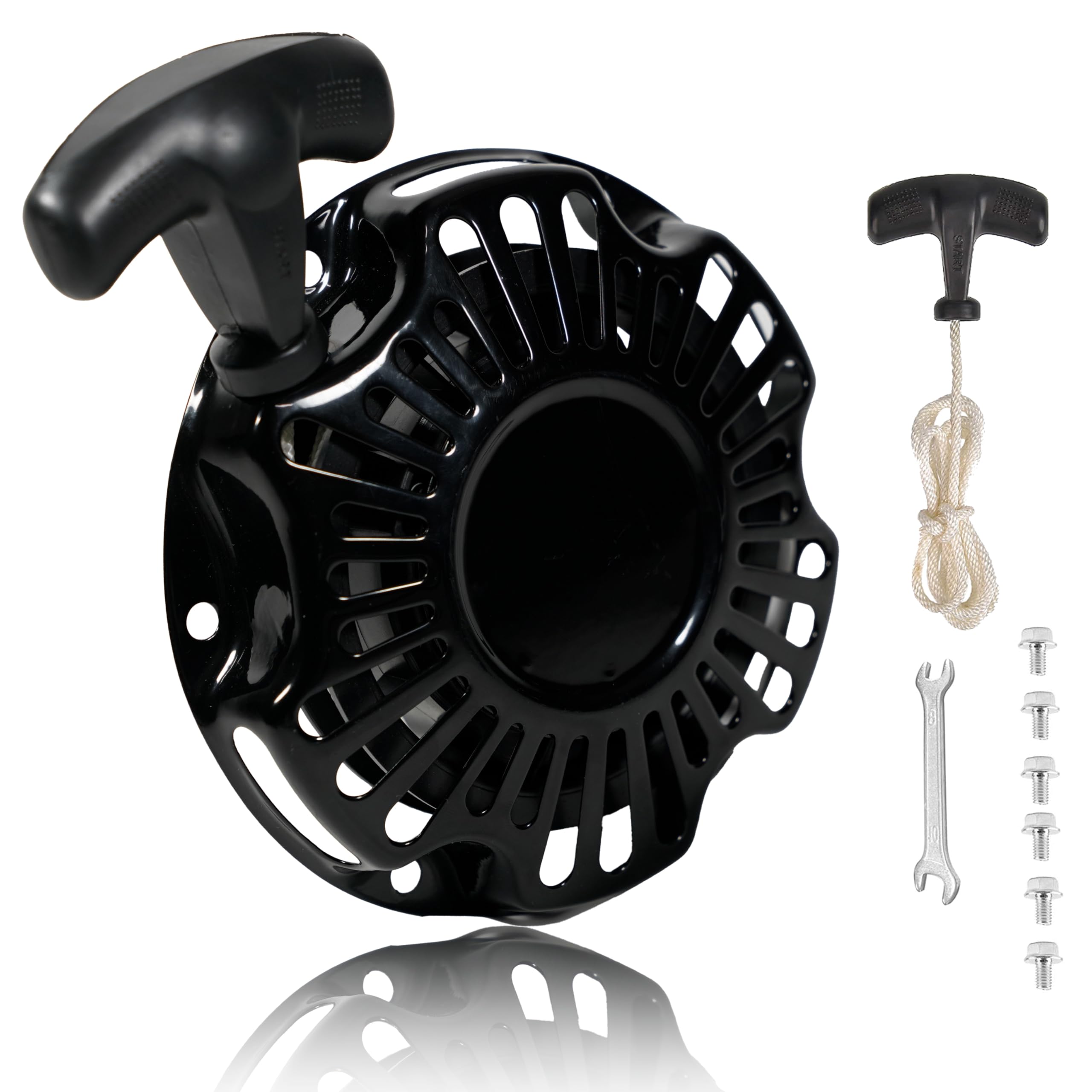 JMCHstore recoil starter front assembly showing robust housing and fit
