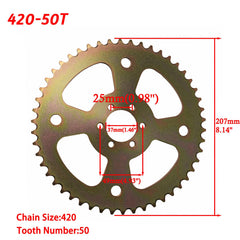 JMCHstore close-up of precision-cut teeth improving chain engagement and longevity