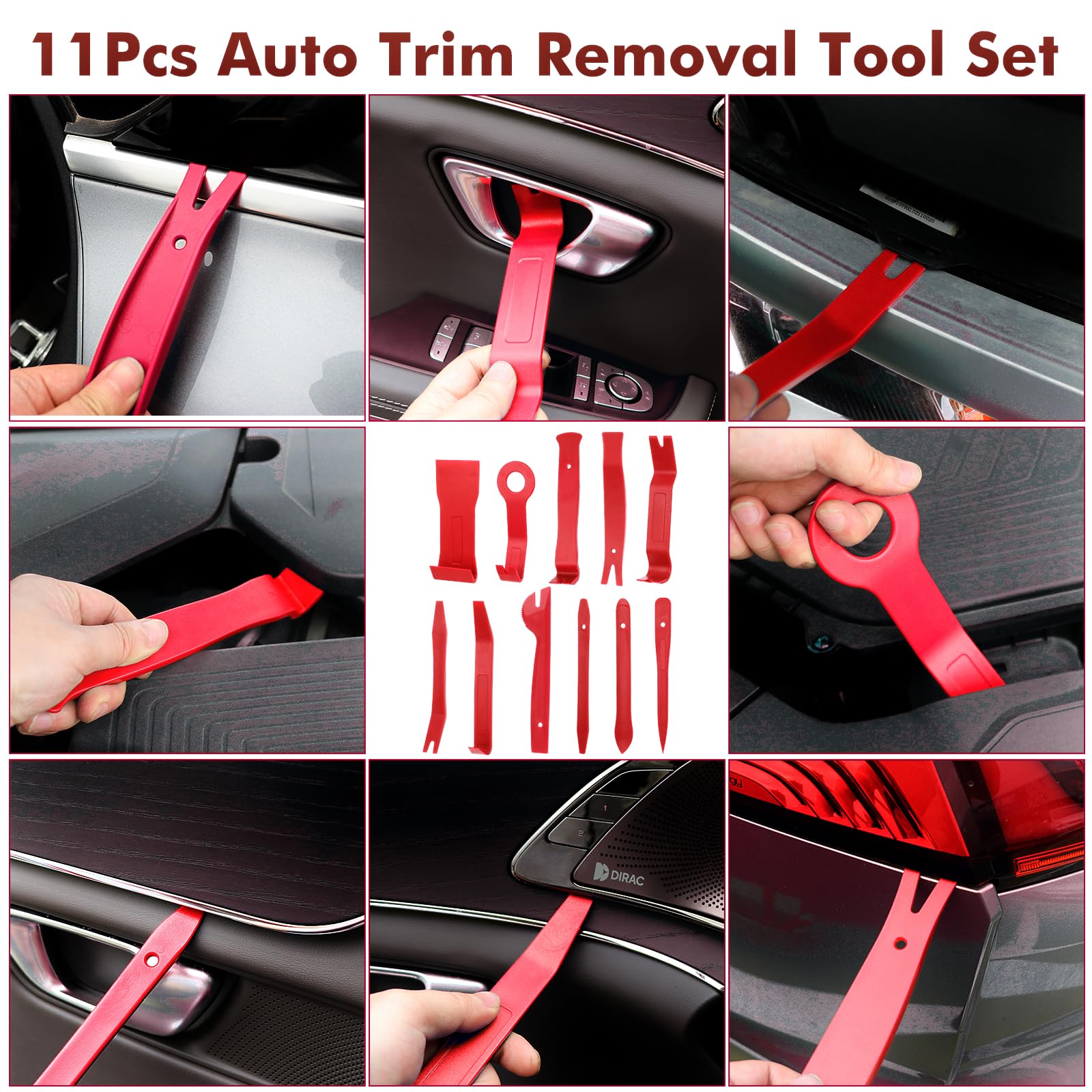 JNLK trim tool close-up showing nylon texture and ergonomic grip for protection