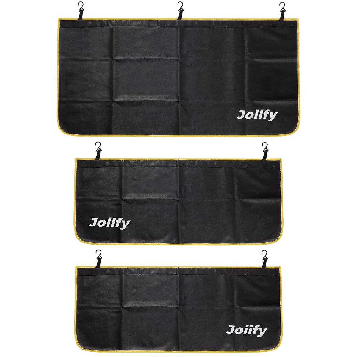 Joiify front packaging view showing full fender cover protecting paint