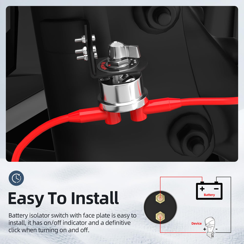 Joinfworld package contents with screws lugs insulators for complete kit