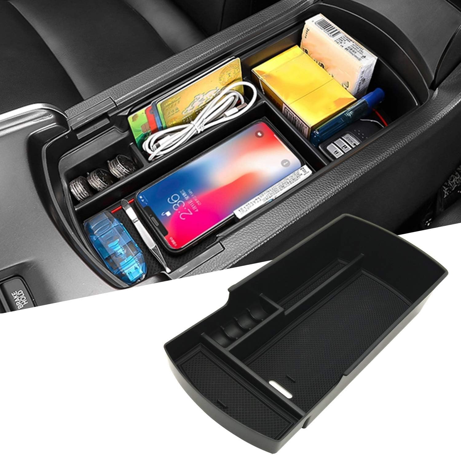 JOJOMARK front view tray showing exact fit and added storage benefit