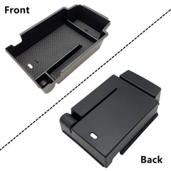 JOJOMARK tray installed in Chevy Blazer console demonstrating snug fit
