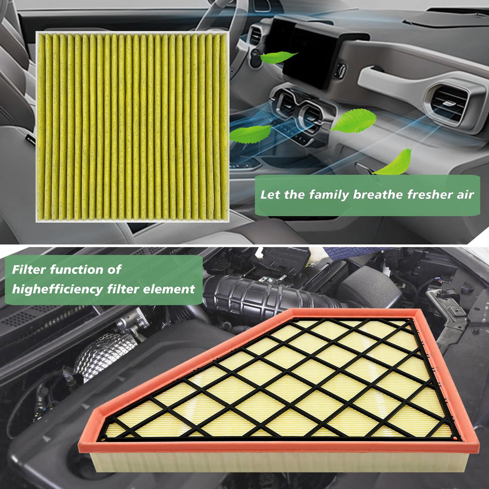 JOJOMARK filters beside ruler showing accurate OEM-sized fit for confident installation