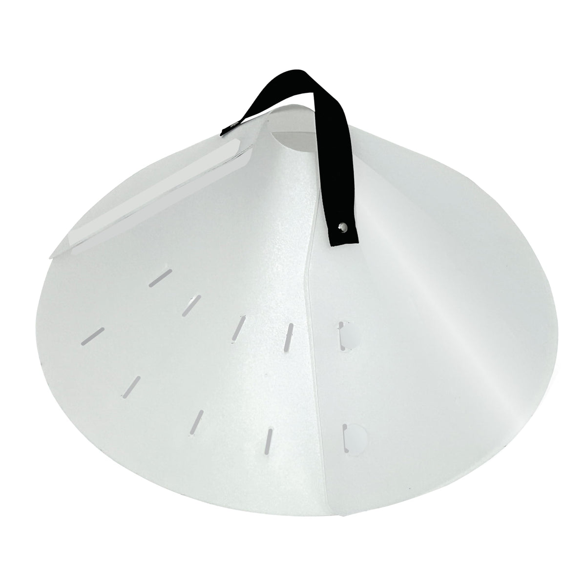 Jokari shield front view protecting rim and preventing overspray