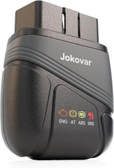 Jokovar front view plugged into vehicle connector showing quick installation benefit