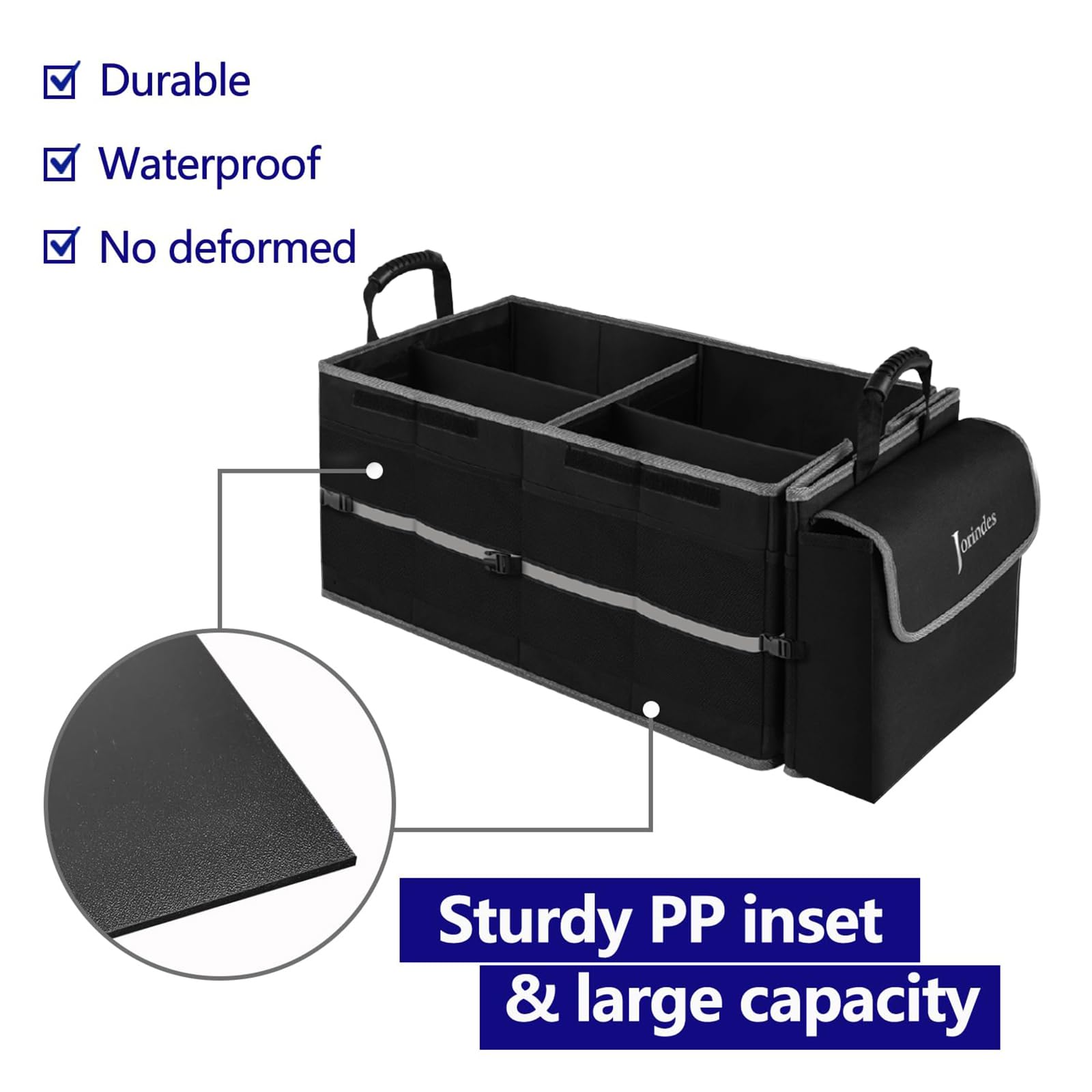 Jorindes waterproof PP base boards providing stability and simple cleaning