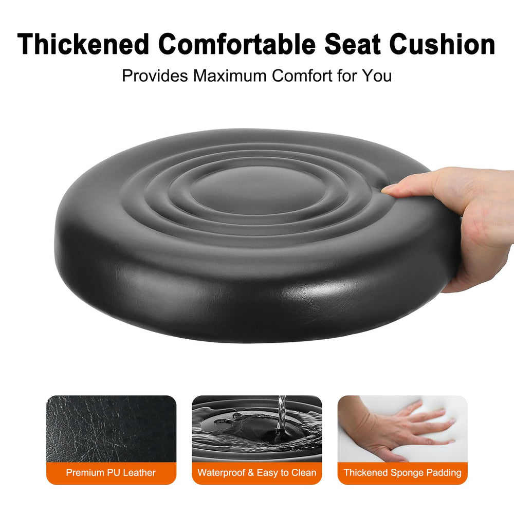 JOSTZHXIN seat close-up showing waterproof PU leather and comfort
