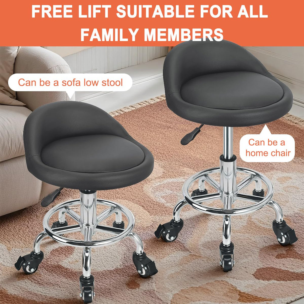 JOSTZHXIN Style 4 seat closeup showing PU leather and comfortable dense foam