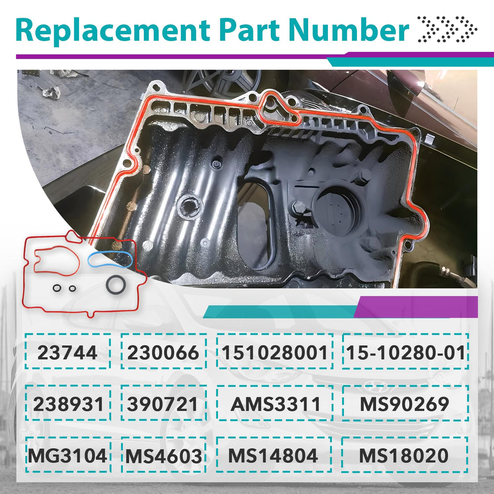 Joworthy gasket installed on Chevy intake plenum demonstrating proper fit and restored seal
