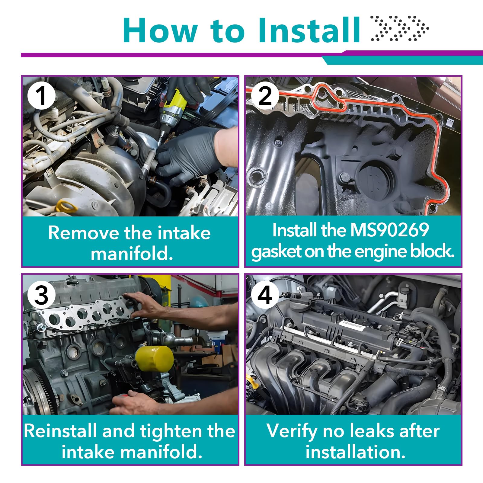 Joworthy gasket kit in a garage setting illustrating practical use for vehicle repairs