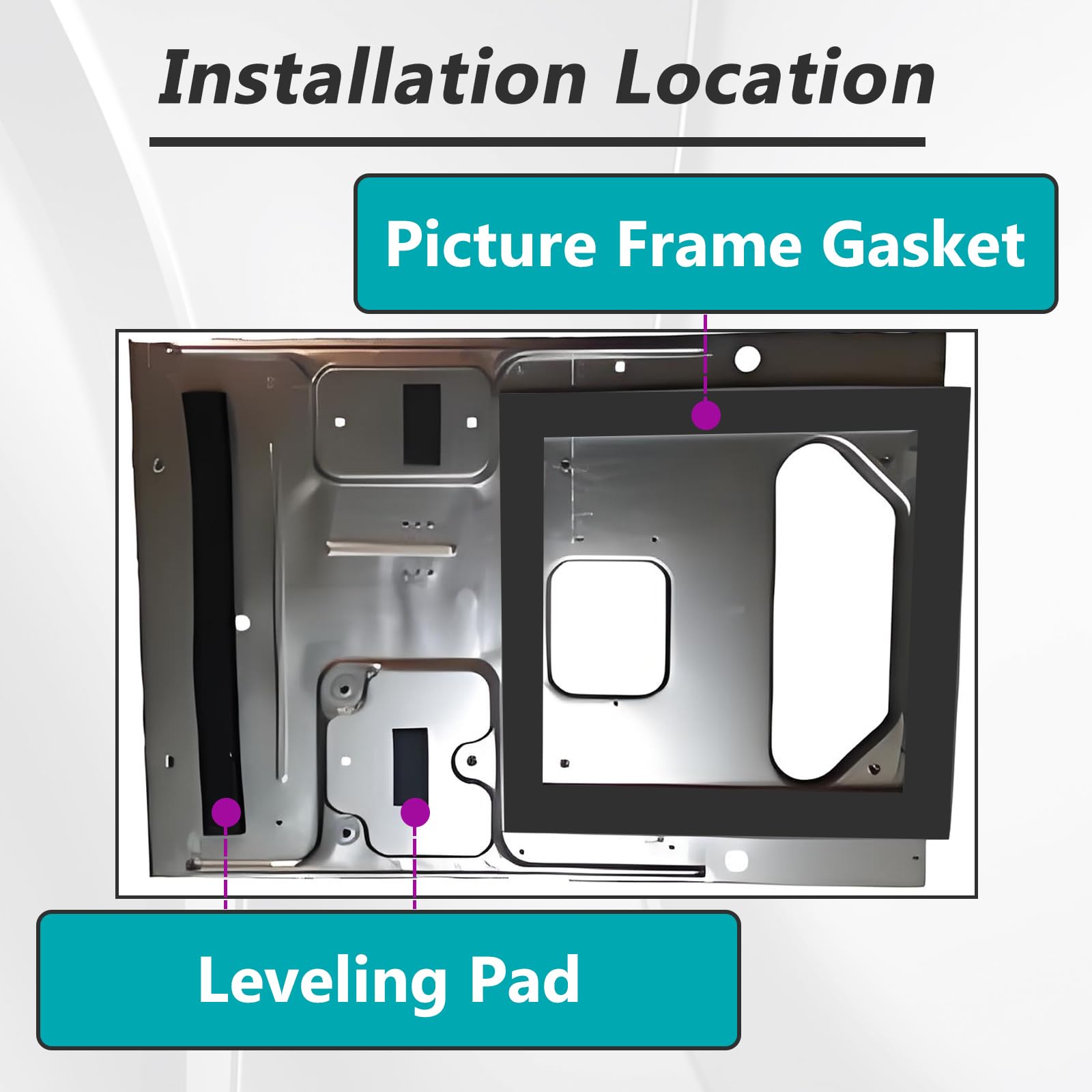 Joworthy two gasket sets packaged together showing spare or dual-unit readiness