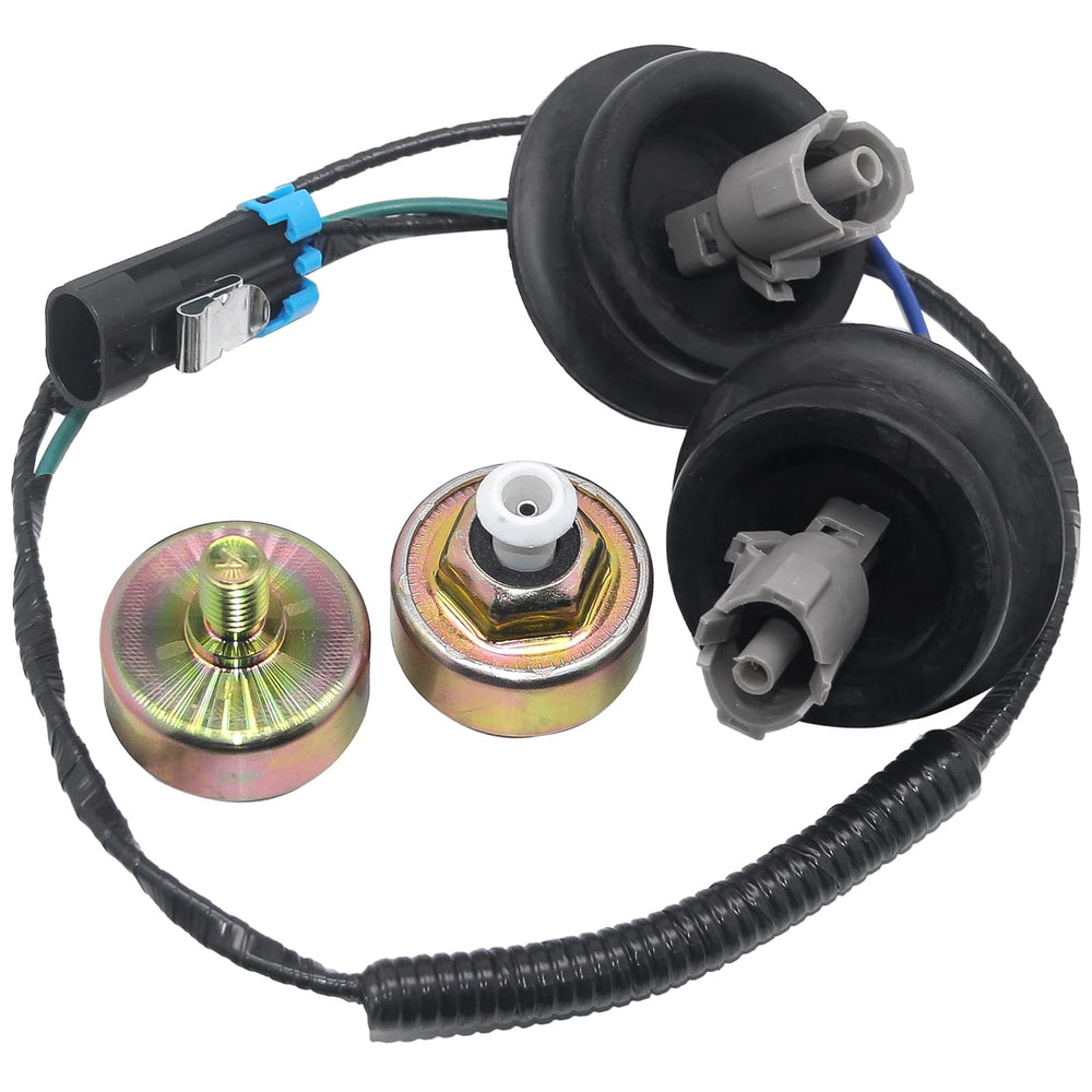 JOYOJUMA packaging and included parts laid out to show the two sensors and harness