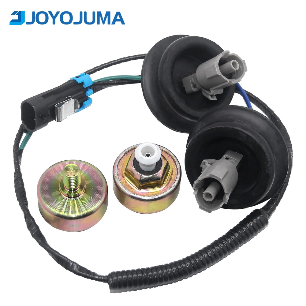 JOYOJUMA scale with ruler showing compact sensor size and accurate fit for GM engines