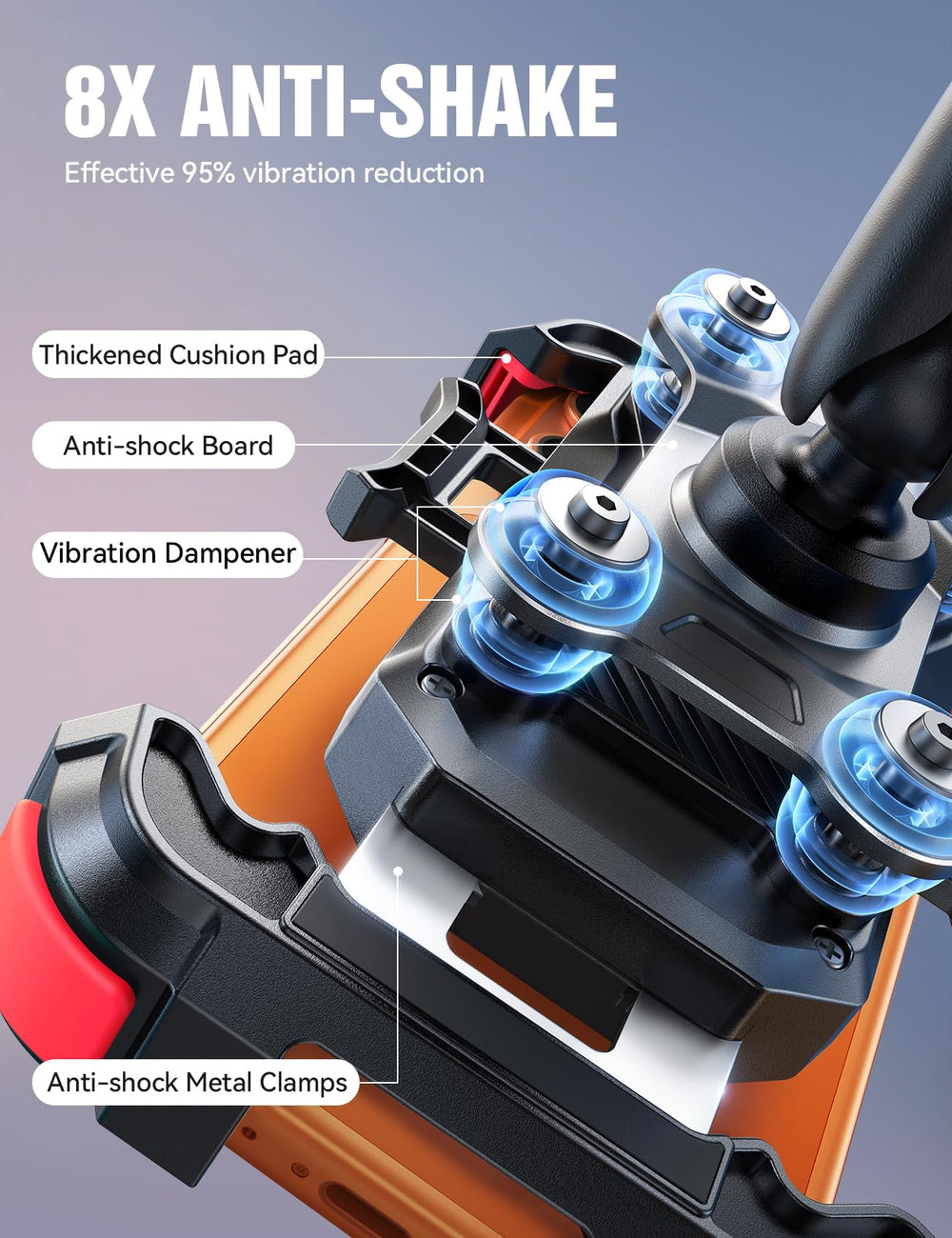 JOYROOM 720-degree rotation demonstration with flexible viewing for navigation and calls