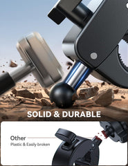 JOYROOM metal clamp and tie rod demonstrating durable stability